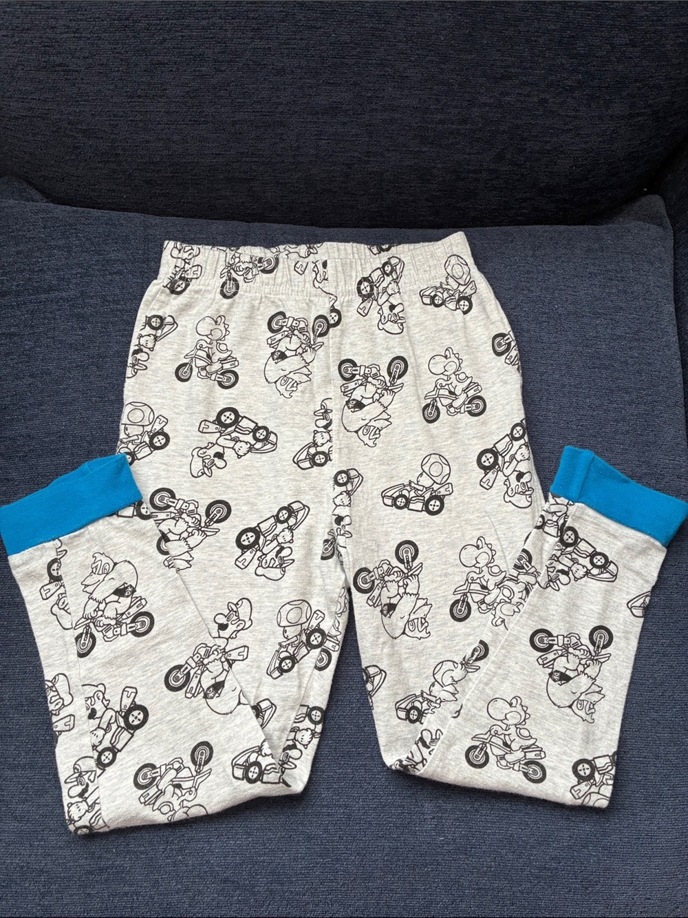 🍎5/$20 Kids MarioKart Print Pajama Pants